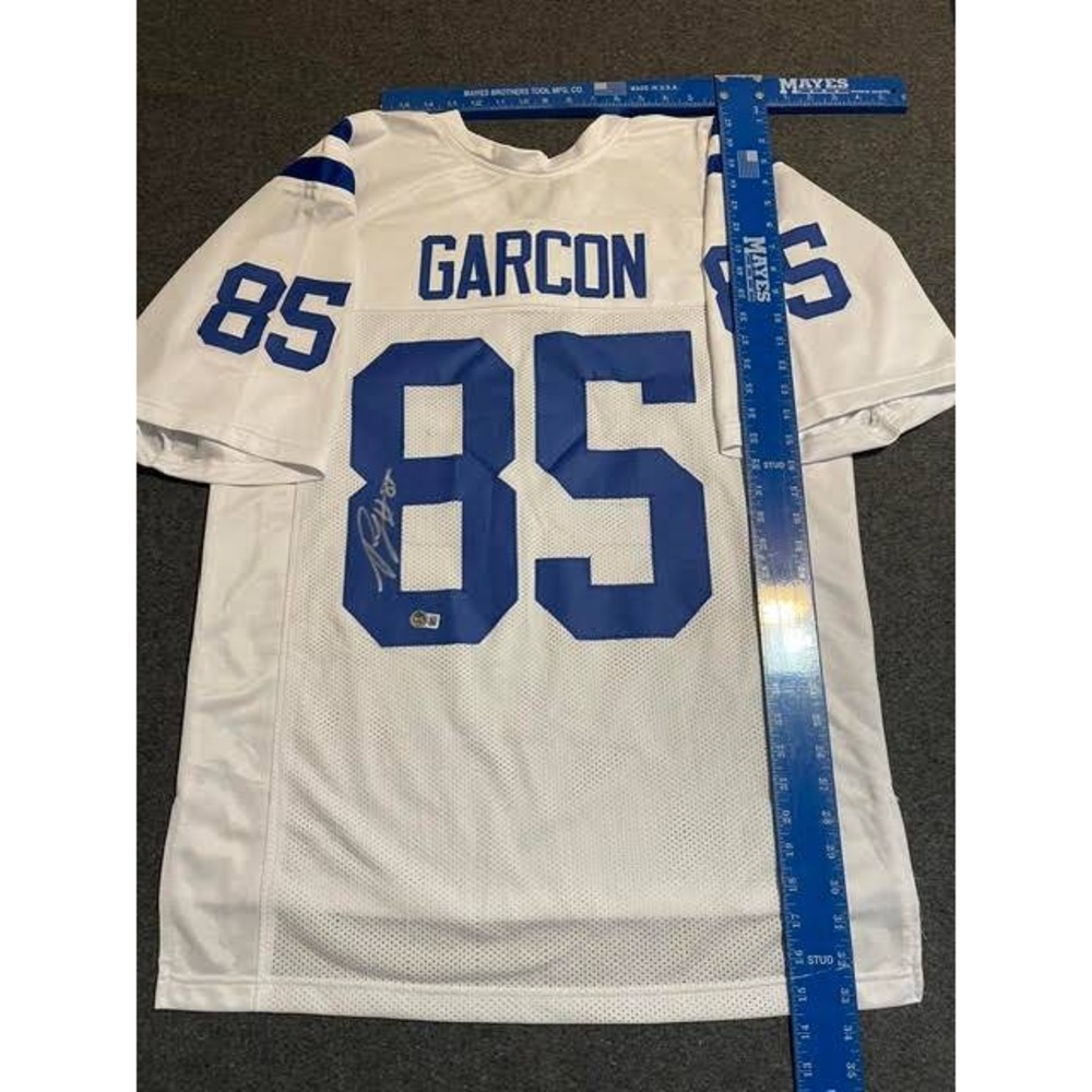 Pierre Garcon #85 Indianapolis Colts Autographed "CUSTOM" Jersey Beckett COA